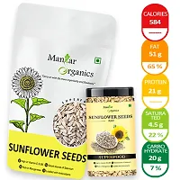 ManHar Organics Raw Sunflower Seeds 250gm for eating - AAA Grade | Protein and Fiber Rich Superfood |-thumb1