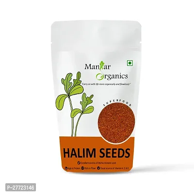 ManHar Organics 100% Natural Halim Seeds- 250gm (Aliv/Garden Cress) for Eating and Immunity Booster Superfood