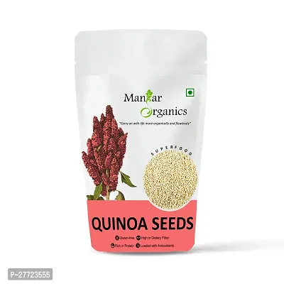 ManHar Organics Gluten Free Quinoa Seeds 250gm for Weight Management-thumb0