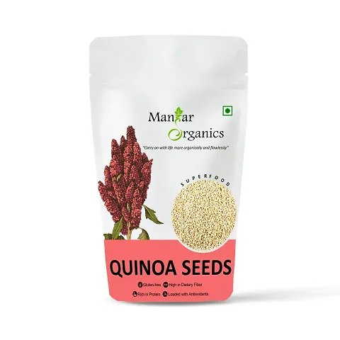 ManHar Organics Gluten Free Quinoa Seeds 500gm for Weight Management
