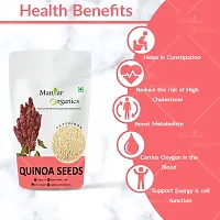 ManHar Organics Gluten Free Quinoa Seeds 500gm for Weight Management-thumb2