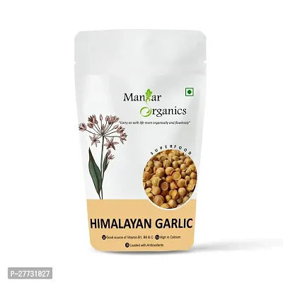 ManHar Organics Himalayan Garlic/Kashmiri Lehsun 100gm - Himalayan Single Clove Garlic or Snow Mountain Garlic for strong Immunity  Diabetes-thumb0
