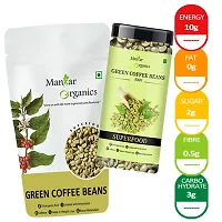 ManHar Organics Columbian Green Coffee Beans 250gm - Unroasted Arabica Coffee for Weight Management | Natural Immunity Booster-thumb1