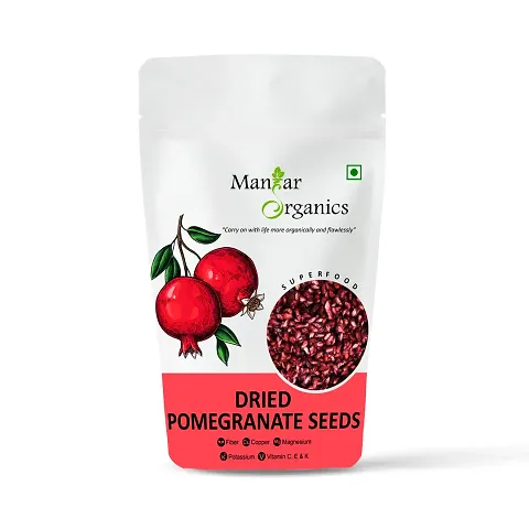 ManHar Organics Dried Pomegranate Seeds 250gm (Anardana/Anar Beej) for Cooking/Immunity Booster/Beauty