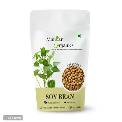 ManHar Organics Soya Nuts 1KG| Protein-Rich, Gluten-Free| High in Protein, Fiber, and Carbohydrates