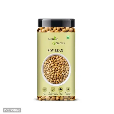 ManHar Organics Soyabean Nuts Jar 185gm | Protein-Rich, Gluten-Free| High in Protein, Fiber, and Carbohydrates