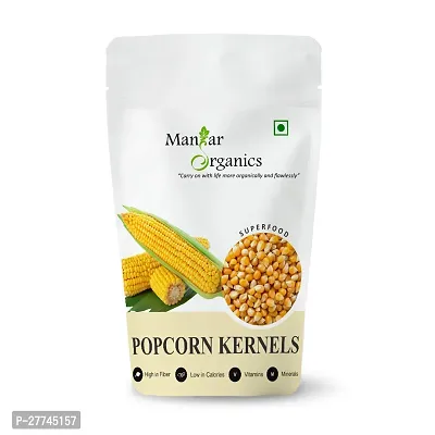 ManHar Organics Popcorn 100gm | Makka |Classic Butterfly Corn Kernels|-thumb0