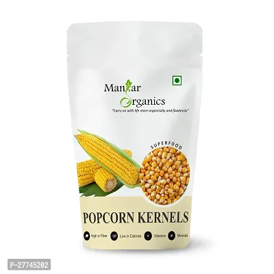 ManHar Organics Popcorn 1Kg| Makka |Classic Butterfly Corn Kernels|-thumb0