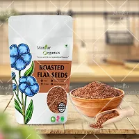 ManHar Organics Roasted Flax Seeds 250gm - Alsi Seeds for Weight Loss, Diet Food-thumb3