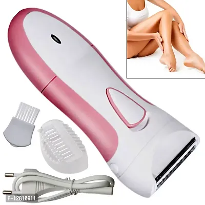 2in1 Women Lady Rechargable Waterproof Full Body Hair Remover Trimmer Painless Epilator 3 Blade Razor Foil Shaver