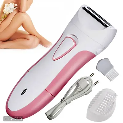 2in1 Women Ladies Rechargable Waterproof Foil Shaver 3 Blade Razor Trimmer Painless Epilators Multi Grooming Kit-thumb0