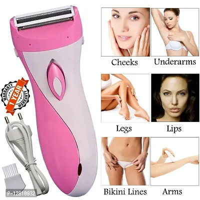 2in1 Women Ladies Rechargable Waterproof Foil Shaver 3 Blade Razor Trimmer Painless Epilators Multi Grooming Kit-thumb0