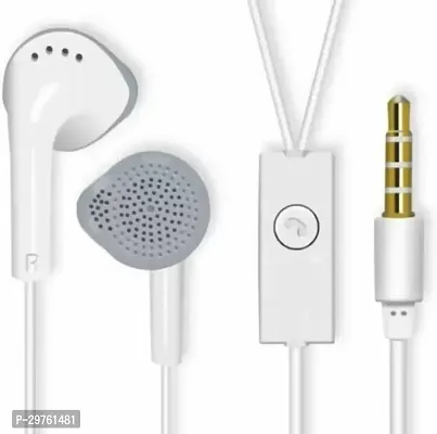 Best Quality Earphone Wired Headset White In The Ear-thumb0