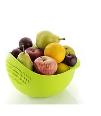 BetterDeal Rice, Fruit, Vegetable Washing Bowl Strainer Colander ( Pack of 1 Colander)-thumb3