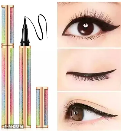 Lack Liquid Eyeliner, Waterproof Eye Liners Long-Lasting Super Slim Makeup Eyeliner Pen Gel-thumb0