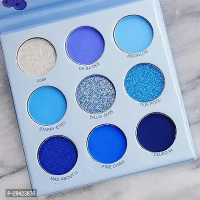 Blueberry Pressed Pigment Eye Shadow Palette-thumb3