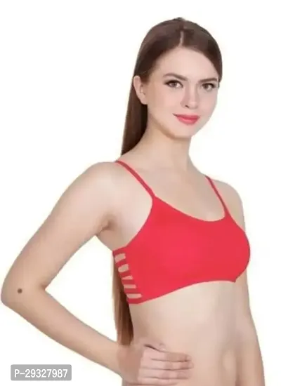 Stylish Multicoloured Cotton Solid Bra For Women Pack of 2-thumb2