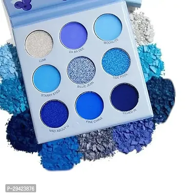 Blueberry Pressed Pigment Eye Shadow Palette-thumb0