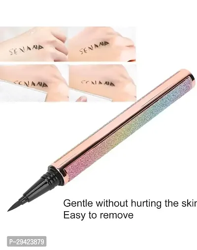 Lack Liquid Eyeliner, Waterproof Eye Liners Long-Lasting Super Slim Makeup Eyeliner Pen Gel-thumb5