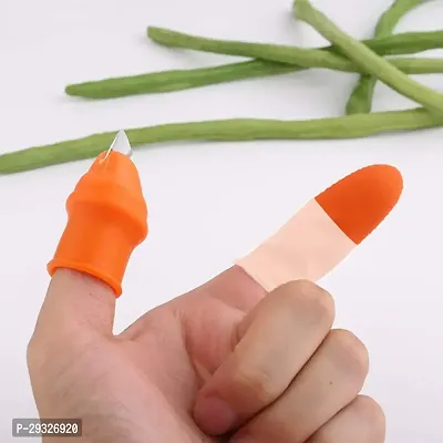 Thumb Knife Finger Silicone Thumb Cutter -Kitchen Set Knife, Finger Thumb Cutter Silicone Kitchen Use, Quickly Cutting Protector Fruit And Vegetable Picker-thumb0