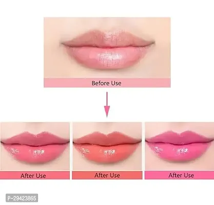 Color Changing Gel Lipstick Lips Moist Smooth Touch Pink-thumb2