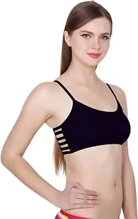 Stylish Multicoloured Cotton Solid Bra For Women Pack of 2-thumb2