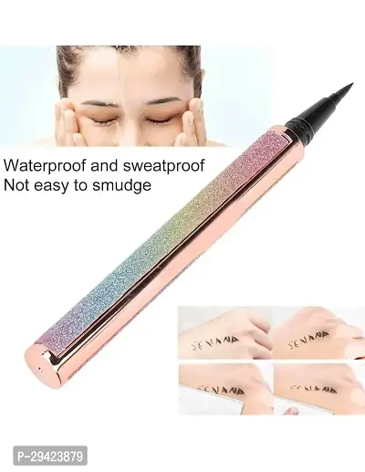 Lack Liquid Eyeliner, Waterproof Eye Liners Long-Lasting Super Slim Makeup Eyeliner Pen Gel-thumb2