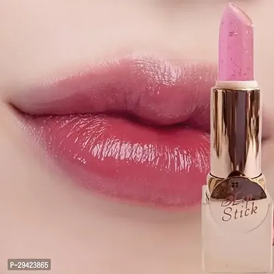 Color Changing Gel Lipstick Lips Moist Smooth Touch Pink-thumb0