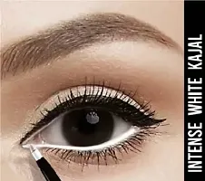 white pencil eye and lip liner kajal water proof (white, 0.35 g)-thumb1