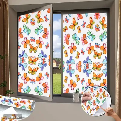 (41x153)CM 3D Butterfly  Sticker Window Films Privacy Glass Film Self Adhesive Decorative Film