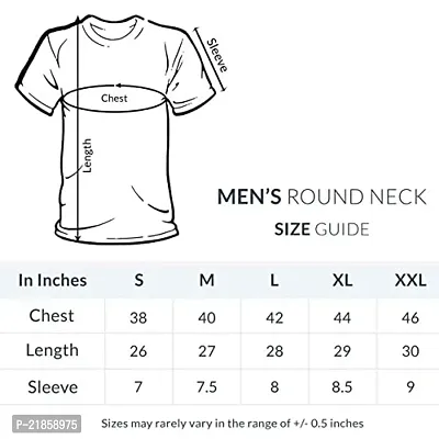 Stylish Fancy Designer Polyester Round Neck T-Shirts For Men-thumb4