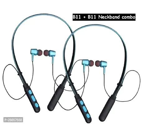 Stylish Wireless Bluetooth Headset, Pack Of 2