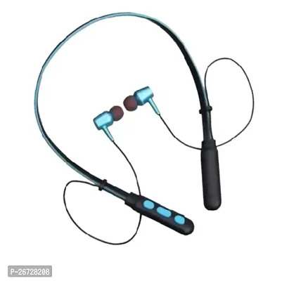 B11 Wireless Bluetooth Neckband Earbud Portable Headset Sports Running Sweatproof Compatible with All Android Smartphones Noise Cancellation.-thumb0