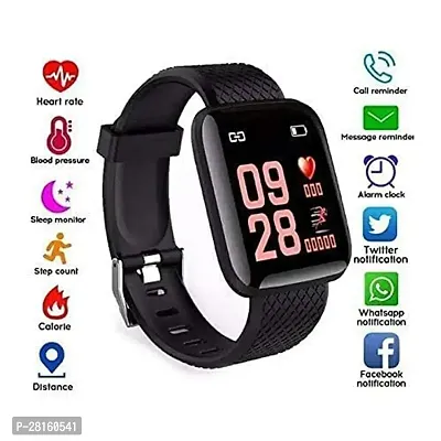 ID-116 Smartwatch for Men's Womens Boys Girls, Bluetooth Smart Fitness Band Watch with Heart Rate, Step-thumb4