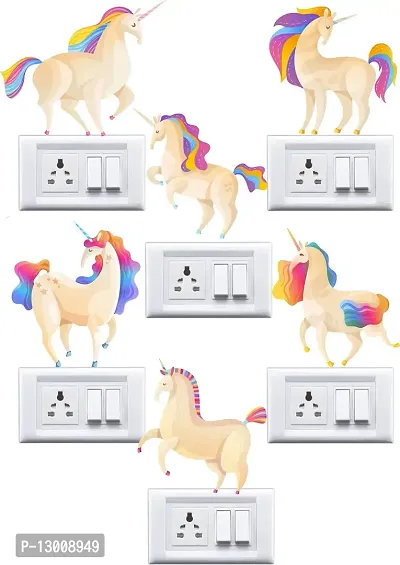 Unicorn Switch Board Sticker for Home Decor-thumb0