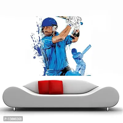 Virat Kohli Wall Sticker for Home Decor-thumb0