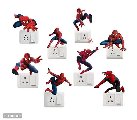 Decor hubbSpider Switch Board Sticker for Home Decor