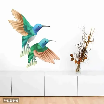 Beautiful Birds Wall Sticker for Living Room 50 cm X 60 cm