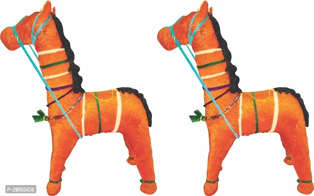 Cute Rajasthani Hand Made Puppet Horse For Kids  Pack Of 2