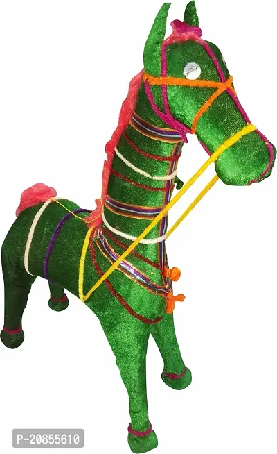 Cute Rajasthani Hand Made Puppet Horse For Kids  Pack Of 1-thumb0
