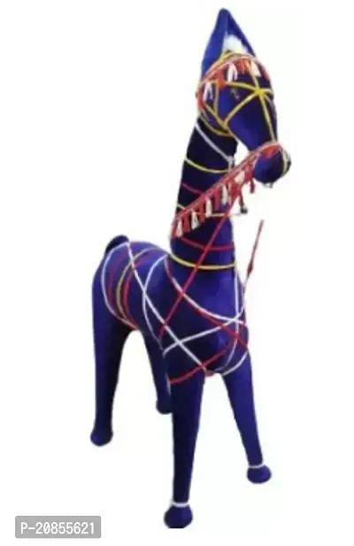 Cute Rajasthani Hand Made Puppet Horse For Kids  Pack Of 1-thumb0