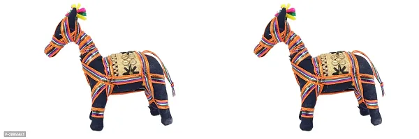 Cute Rajasthani Hand Made Puppet Horse For Kids  Pack Of 2