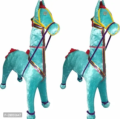 Cute Rajasthani Hand Made Puppet Horse For Kids  Pack Of 2