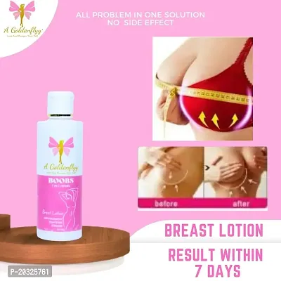 A Goldenflyy 100% Natural Breast Cream Oil For Breast Enlargement And Growth For Women