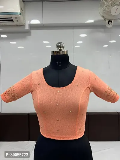 Stylish Cotton Blend Stitched Blouse for Women