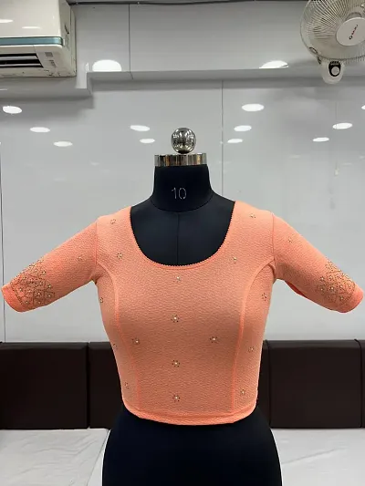 Stylish Blend Stitched Blouse for Women