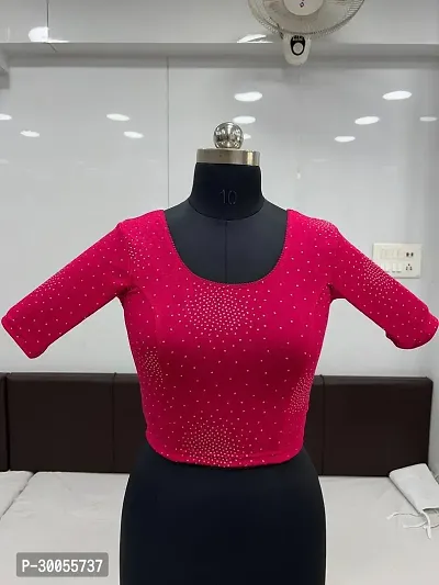 Stylish Cotton Blend Stitched Blouse for Women