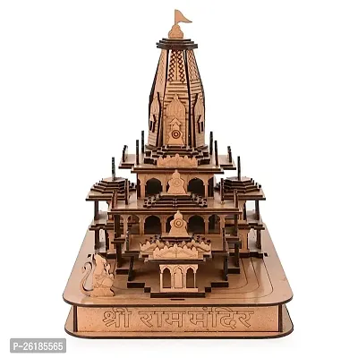 Ram Mandir Ayodhya 3D Model | Wooden Ram Mandir | Ram Mandir MDF Temple | Home Temple | Ram Mandir MDF