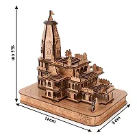 Ram Mandir Ayodhya 3D Model | Wooden Ram Mandir | Ram Mandir MDF Temple | Home Temple | Ram Mandir MDF-thumb2