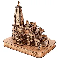 Ram Mandir Ayodhya 3D Model | Wooden Ram Mandir | Ram Mandir MDF Temple | Home Temple | Ram Mandir MDF-thumb1